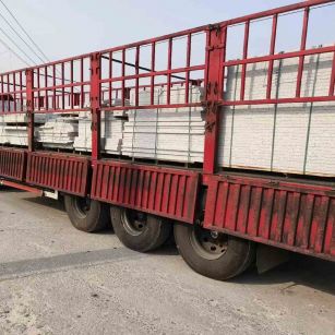 秦皇岛 白麻荔枝面外墙干挂，工厂装车日常