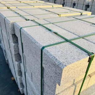 秦皇岛 白麻花岗岩路沿石，马路牙子，路缘石，平石，立缘石等