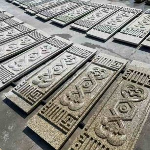 秦皇岛 黄金麻花岗岩外墙雕刻板