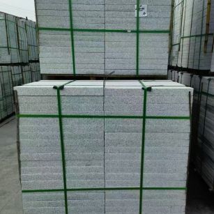 秦皇岛 芝麻白火烧，园林广场市政工程地铺石，1.8~5.0厚均有现货