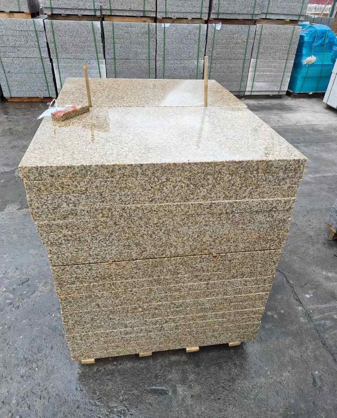 秦皇岛 湖北黄金麻花岗岩石材荔枝面外墙石材