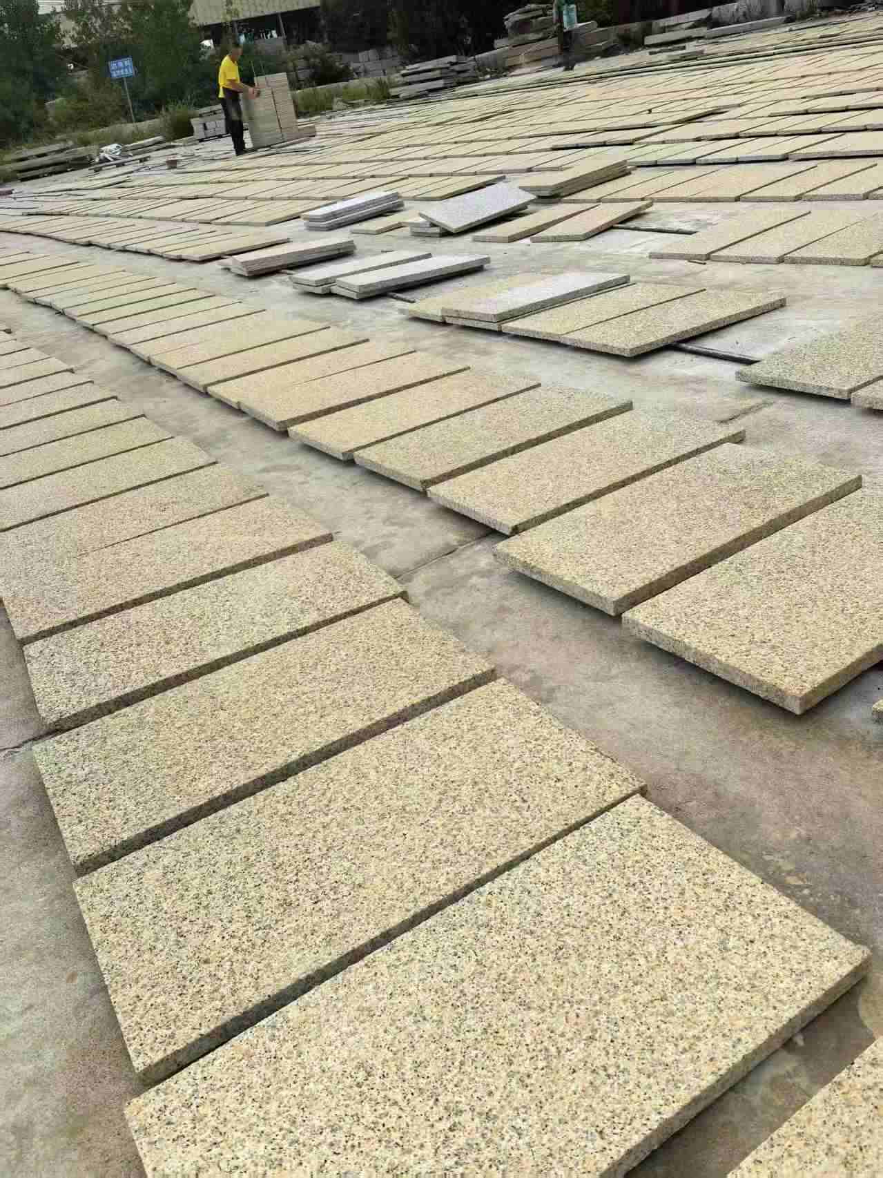 秦皇岛 黄金麻荔枝地铺石面排板