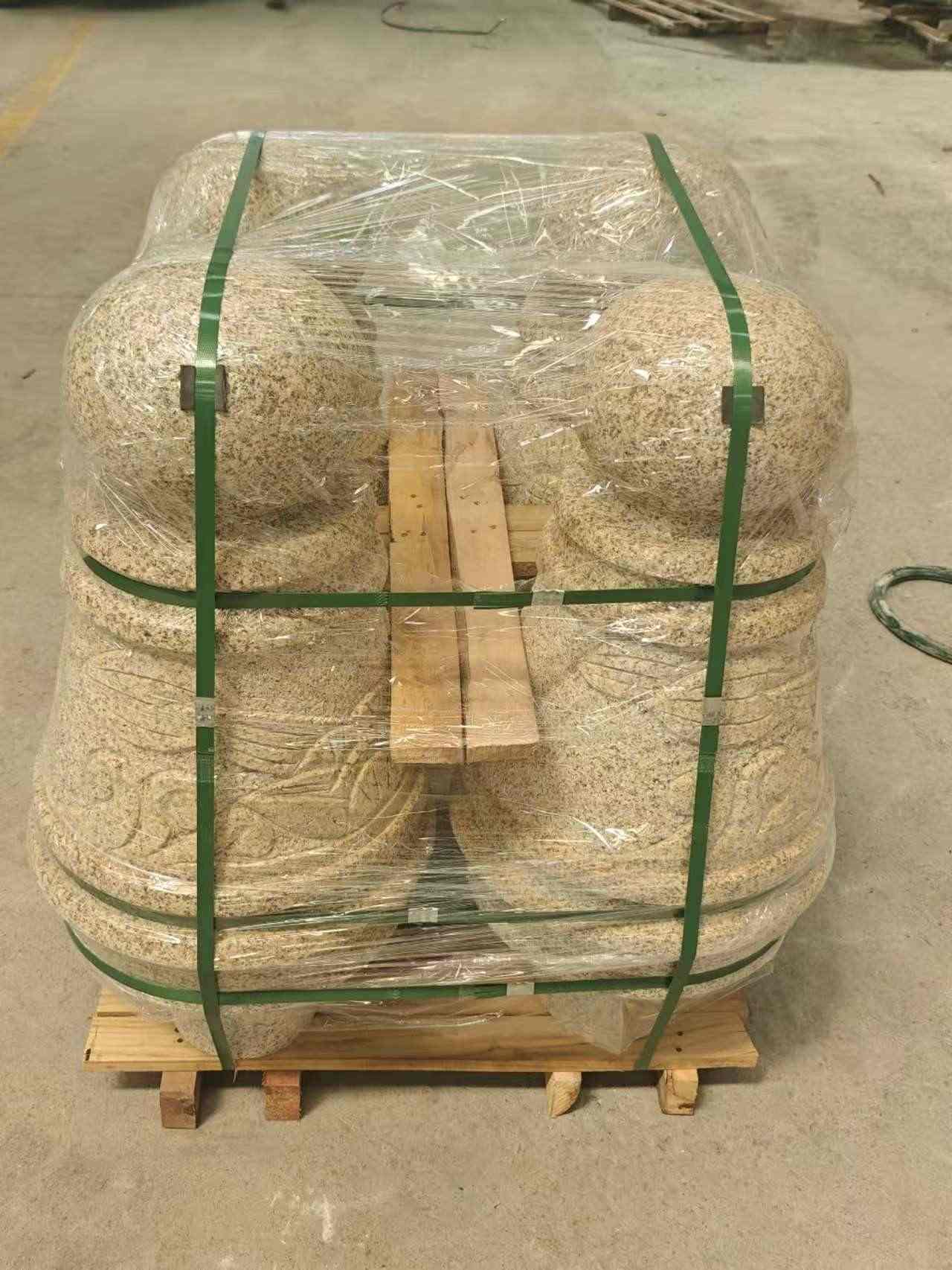 秦皇岛 黄金麻异形定制雕花——棒棒糖挡车柱