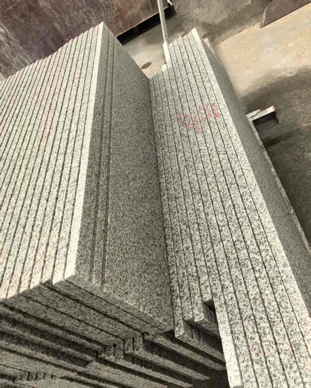 秦皇岛 白麻荔枝面花岗岩楼梯踏步