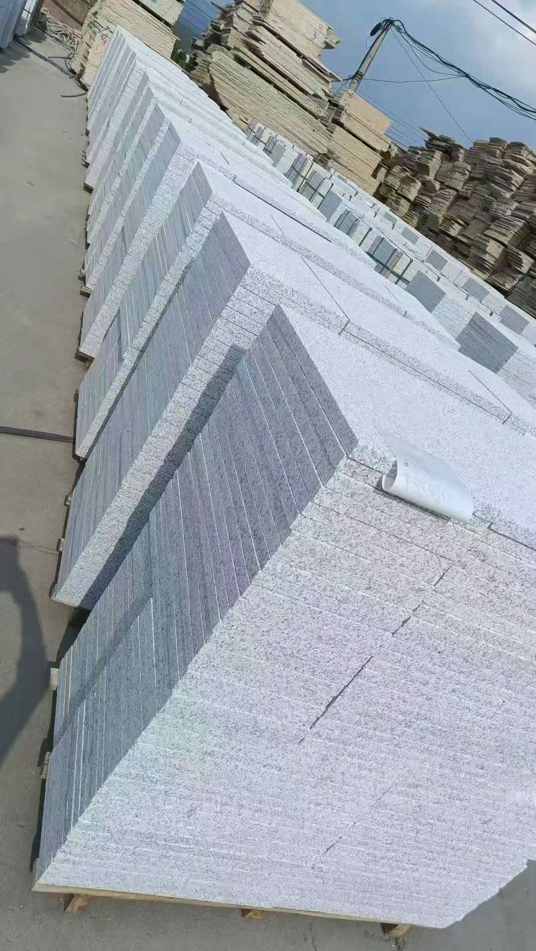 秦皇岛 白麻荔枝面花岗岩地铺石